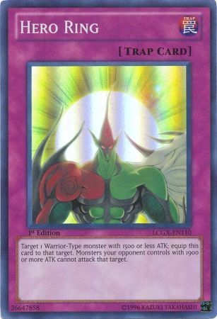 Hero Ring [LCGX-EN110] Super Rare | The CG Realm