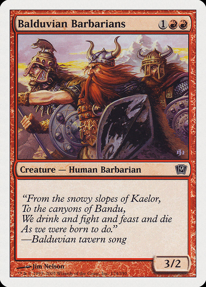 Balduvian Barbarians [Ninth Edition] | The CG Realm