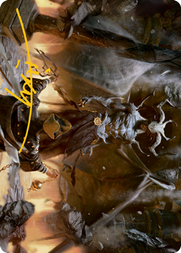 Ormendahl, the Corrupter Art Card (Gold-Stamped Signature) [Innistrad: Midnight Hunt Art Series] | The CG Realm