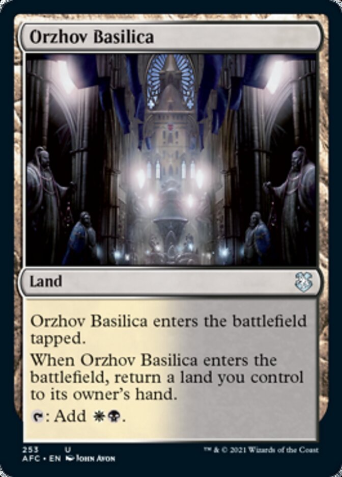 Orzhov Basilica [Dungeons & Dragons: Adventures in the Forgotten Realms Commander] | The CG Realm