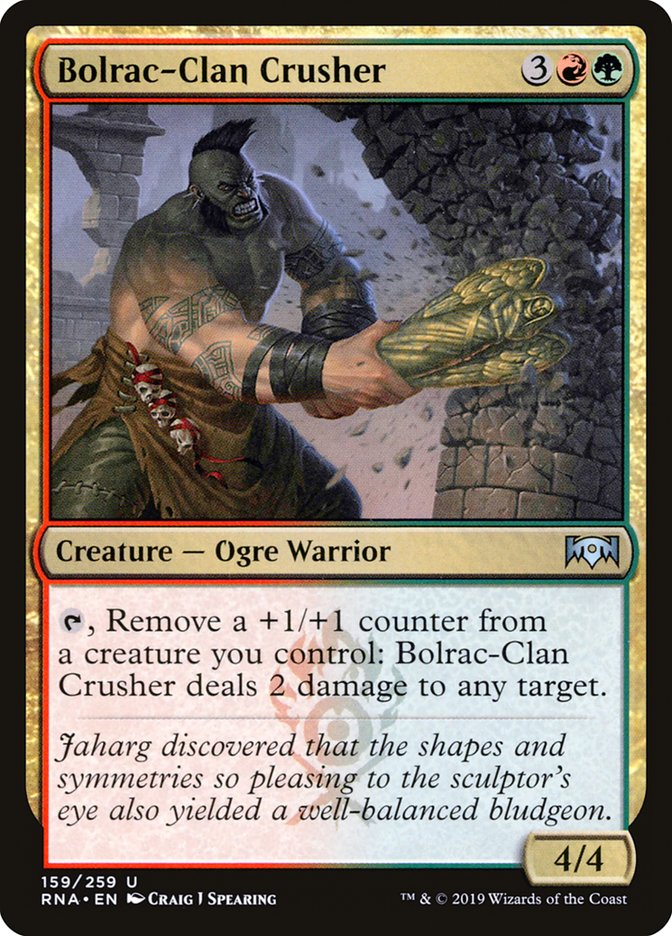 Bolrac-Clan Crusher [Ravnica Allegiance] | The CG Realm