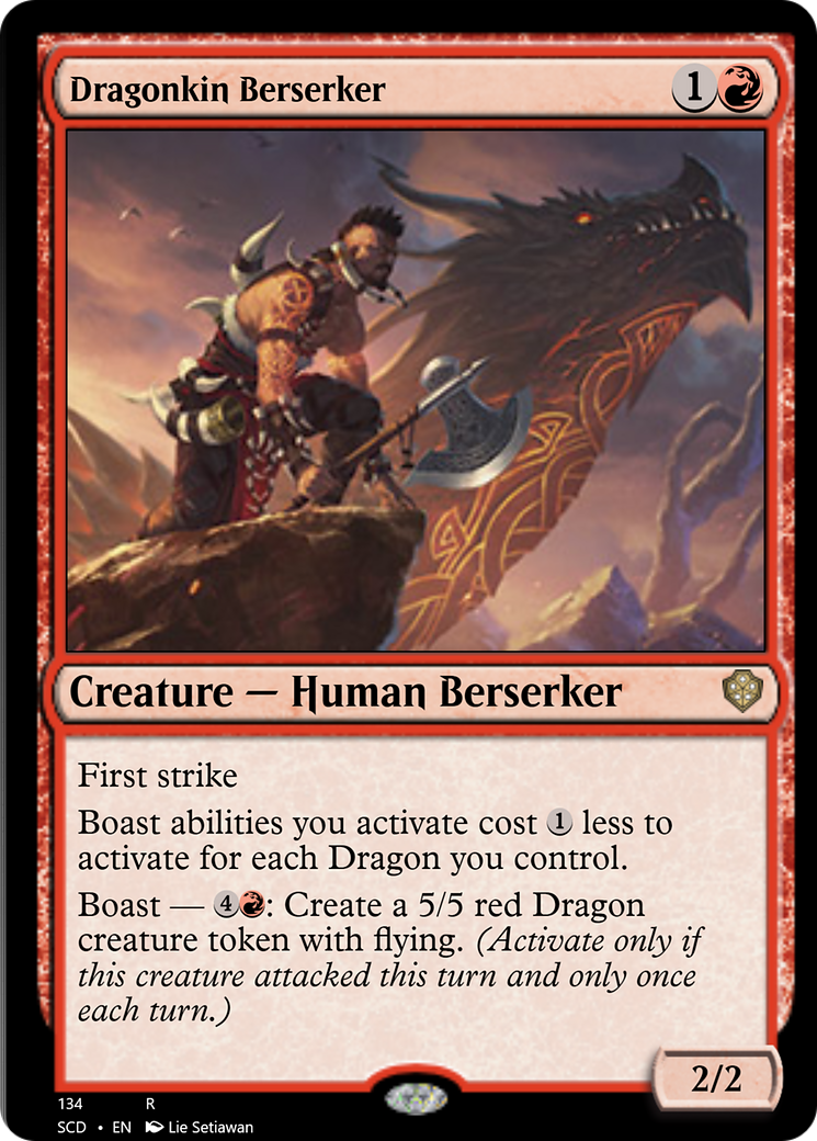 Dragonkin Berserker [Starter Commander Decks] | The CG Realm