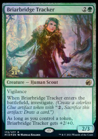 Briarbridge Tracker [Innistrad: Midnight Hunt Prerelease Promos] | The CG Realm