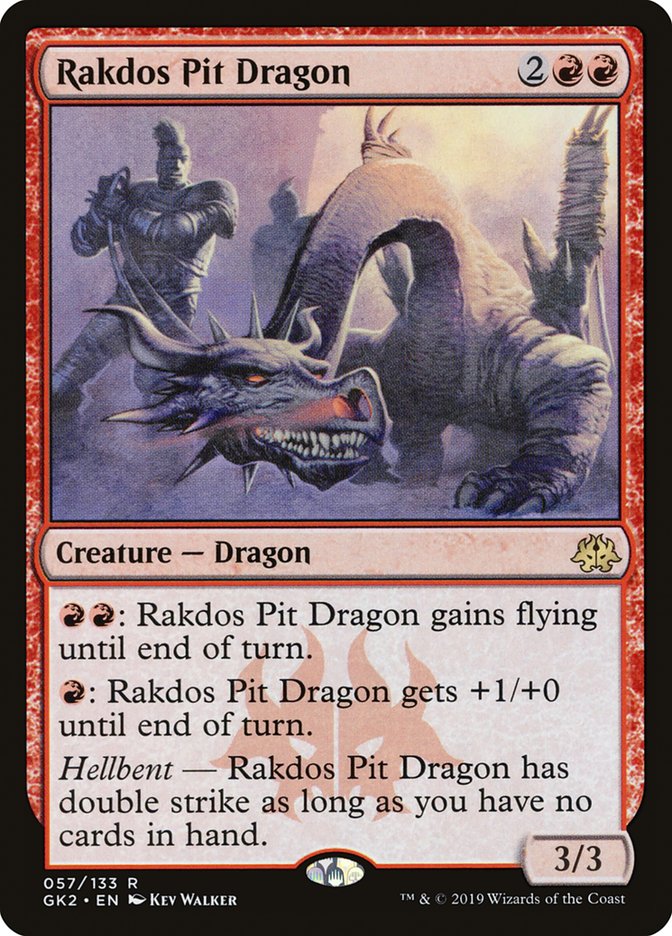 Rakdos Pit Dragon [Ravnica Allegiance Guild Kit] | The CG Realm