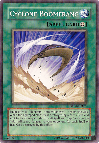 Cyclone Boomerang [DR04-EN162] Common | The CG Realm