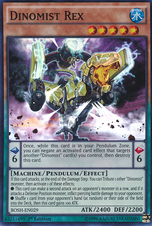 Dinomist Rex [BOSH-EN029] Super Rare | The CG Realm