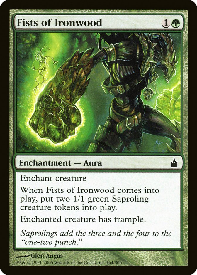Fists of Ironwood [Ravnica: City of Guilds] | The CG Realm