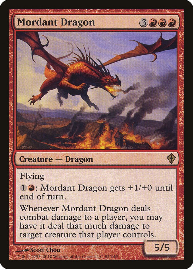 Mordant Dragon [Worldwake] | The CG Realm