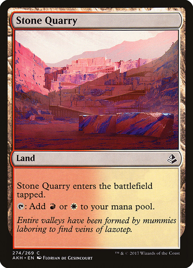 Stone Quarry [Amonkhet] | The CG Realm