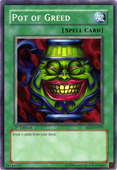 Pot of Greed [SD3-EN019] Common | The CG Realm