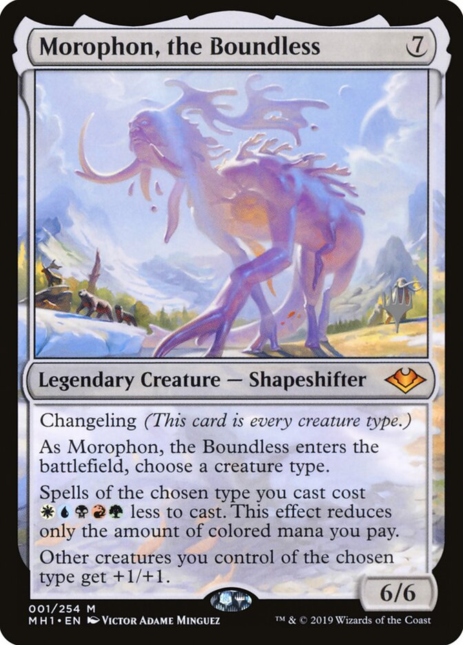 Morophon, the Boundless (Promo Pack) [Modern Horizons Promos] | The CG Realm