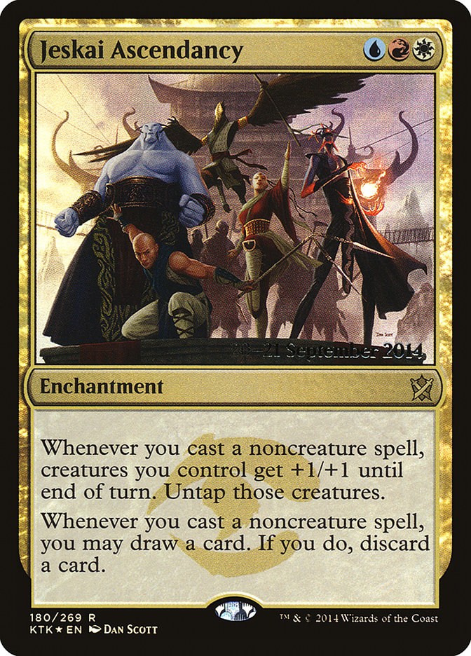 Jeskai Ascendancy [Khans of Tarkir Prerelease Promos] | The CG Realm