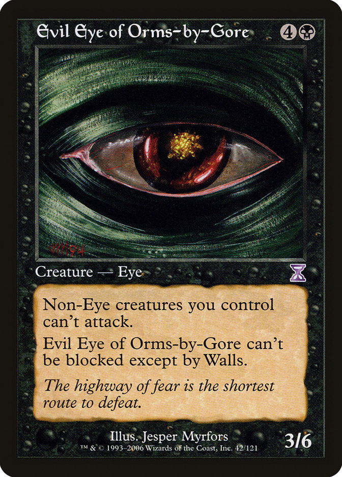 Evil Eye of Orms-by-Gore [Time Spiral Timeshifted] | The CG Realm