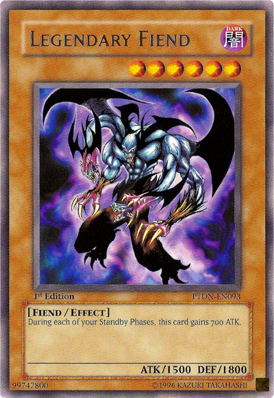 Legendary Fiend [PTDN-EN093] Rare | The CG Realm