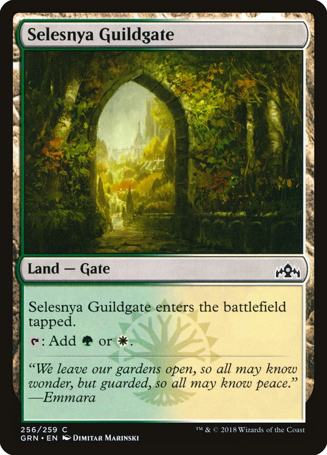 Selesnya Guildgate (256/259) [Guilds of Ravnica] | The CG Realm