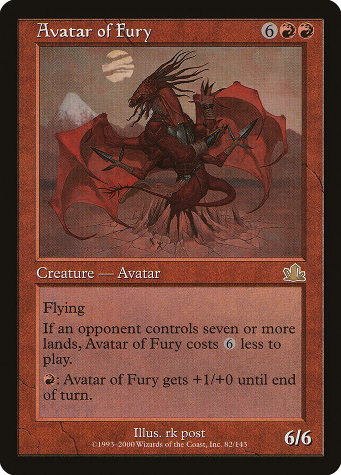 Avatar of Fury [Prophecy] | The CG Realm