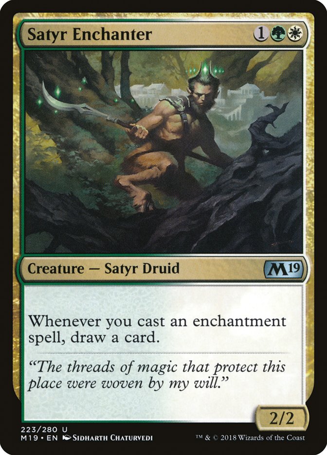 Satyr Enchanter [Core Set 2019] | The CG Realm