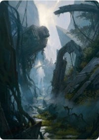 Swamp 2 Art Card [Zendikar Rising Art Series] | The CG Realm