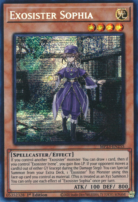 Exosister Sophia [MP23-EN255] Prismatic Secret Rare | The CG Realm