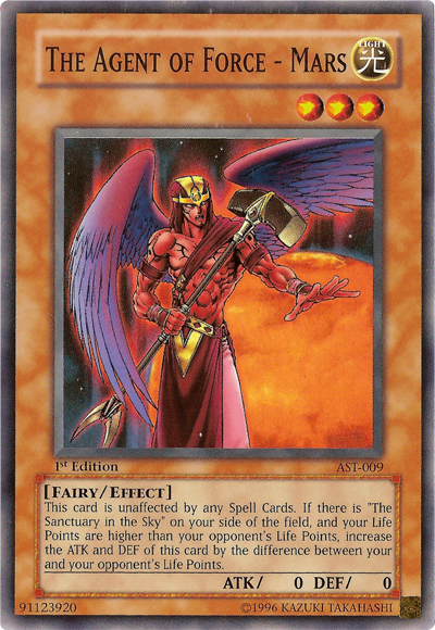 The Agent of Force - Mars [AST-009] Super Rare | The CG Realm