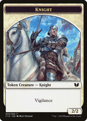 Knight (005) // Spirit (023) Double-Sided Token [Commander 2015 Tokens] | The CG Realm