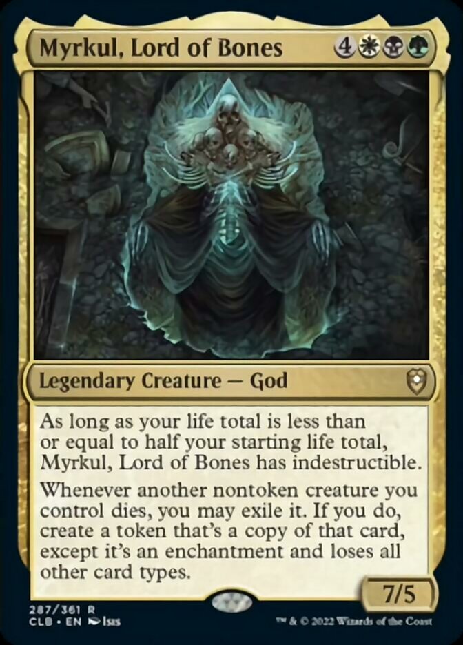 Myrkul, Lord of Bones [Commander Legends: Battle for Baldur's Gate] | The CG Realm