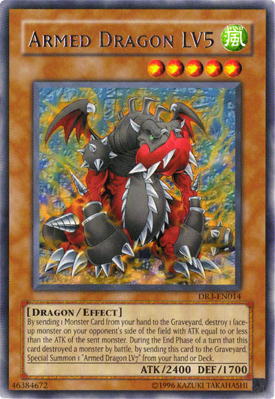 Armed Dragon LV5 [DR3-EN014] Rare | The CG Realm