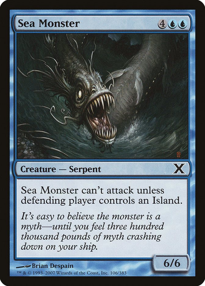 Sea Monster [Tenth Edition] | The CG Realm