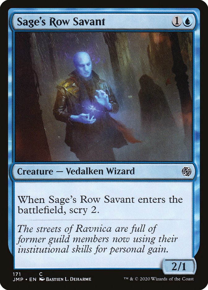 Sage's Row Savant [Jumpstart] | The CG Realm
