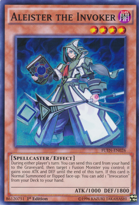 Aleister the Invoker [FUEN-EN026] Super Rare | The CG Realm