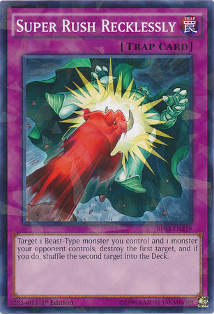 Super Rush Recklessly [BP03-EN219] Shatterfoil Rare | The CG Realm