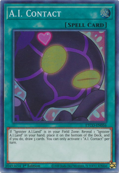 A.I. Contact [ETCO-EN056] Super Rare | The CG Realm