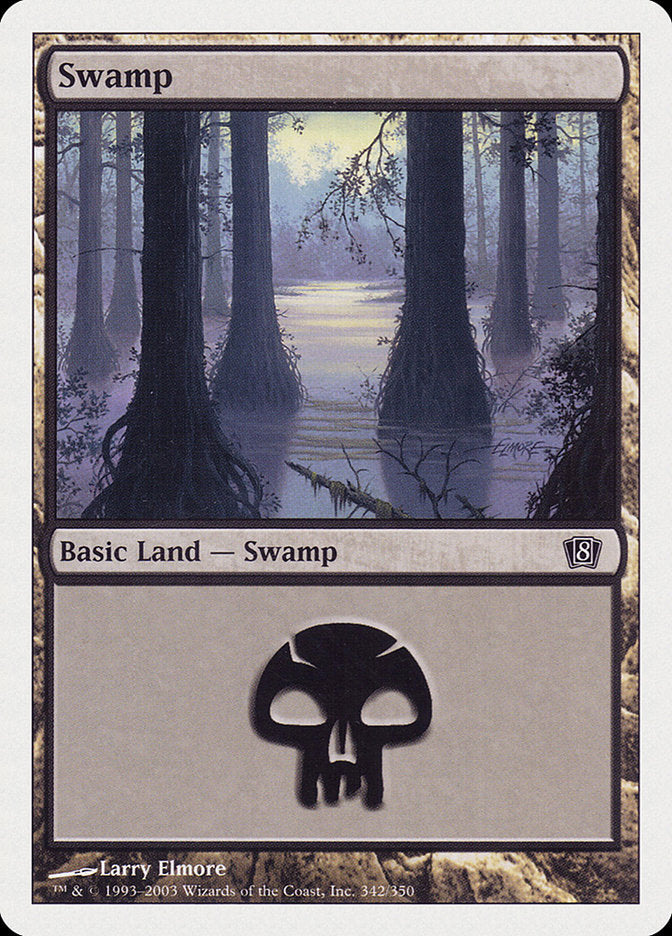 Swamp (342) [Eighth Edition] | The CG Realm