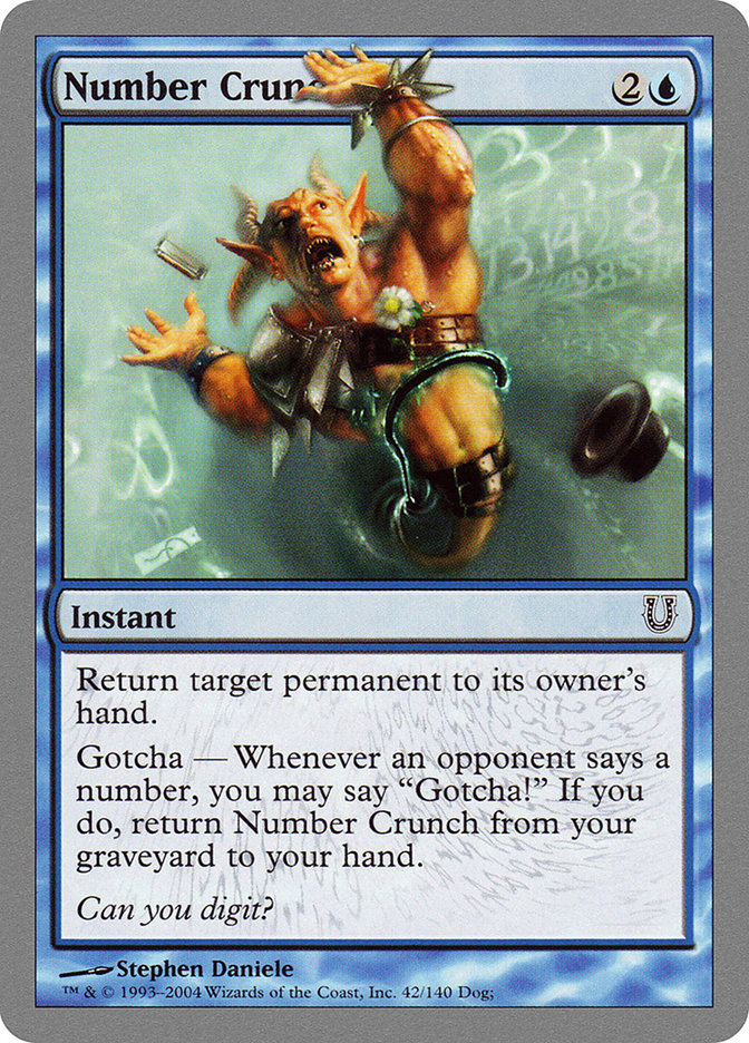Number Crunch [Unhinged] | The CG Realm