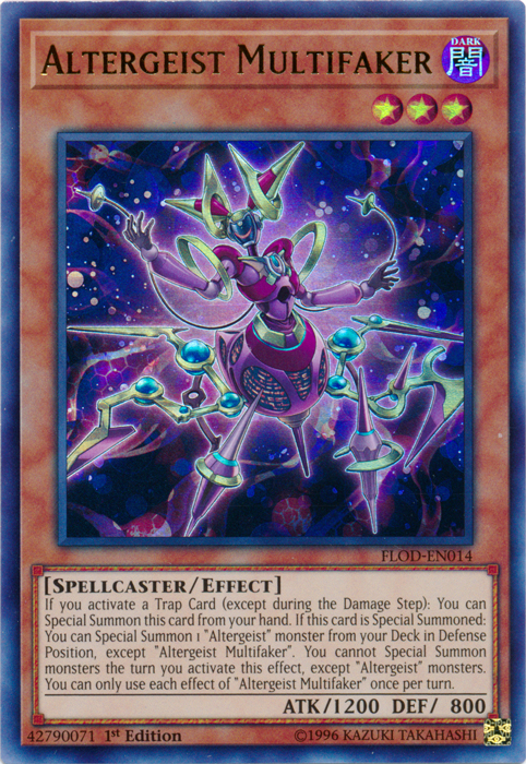 Altergeist Multifaker [FLOD-EN014] Ultra Rare | The CG Realm