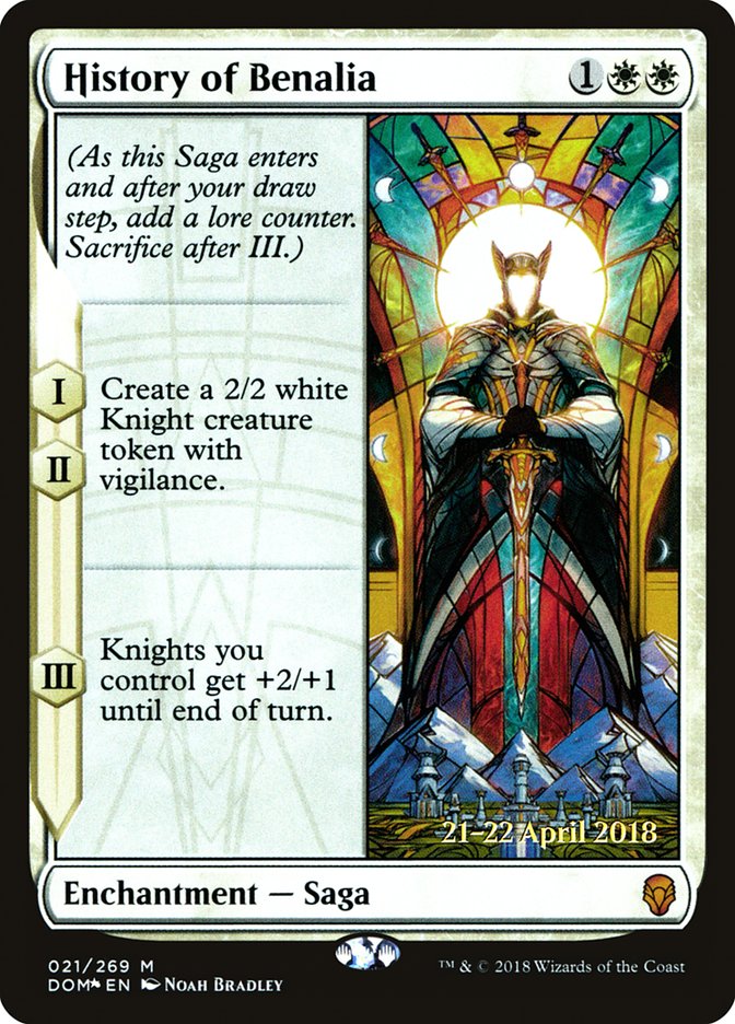 History of Benalia [Dominaria Prerelease Promos] | The CG Realm