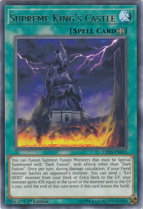 Supreme King's Castle [LED5-EN015] Rare | The CG Realm