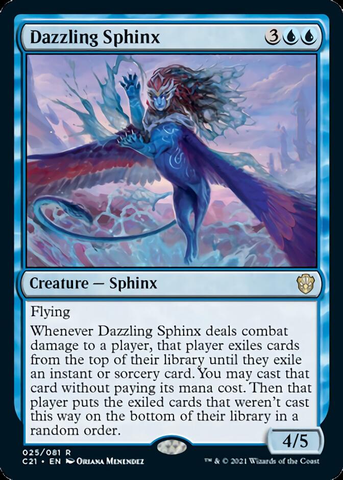 Dazzling Sphinx [Commander 2021] | The CG Realm