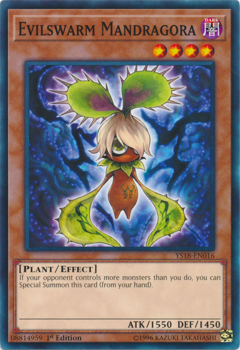 Evilswarm Mandragora [YS18-EN016] Common | The CG Realm