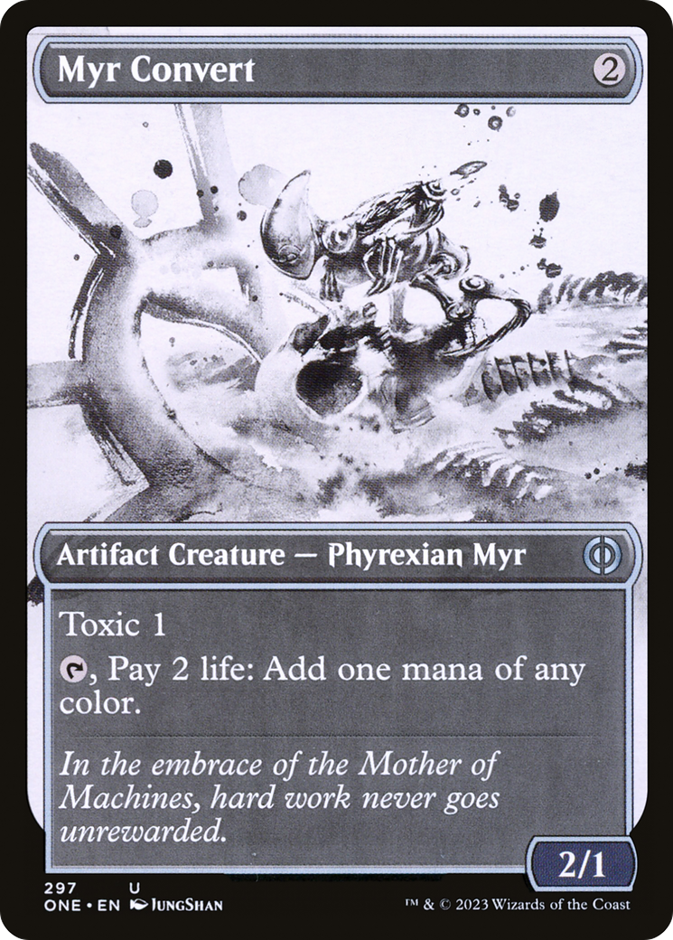 Myr Convert (Showcase Ichor) [Phyrexia: All Will Be One] | The CG Realm