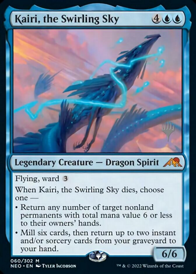 Kairi, the Swirling Sky (Promo Pack) [Kamigawa: Neon Dynasty Promos] | The CG Realm