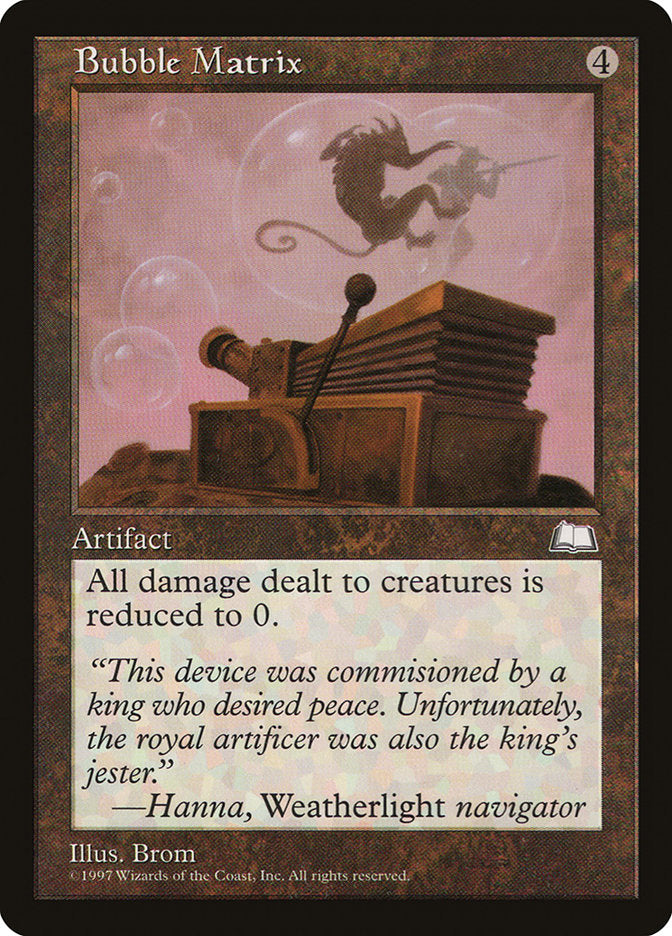 Bubble Matrix [Weatherlight] | The CG Realm