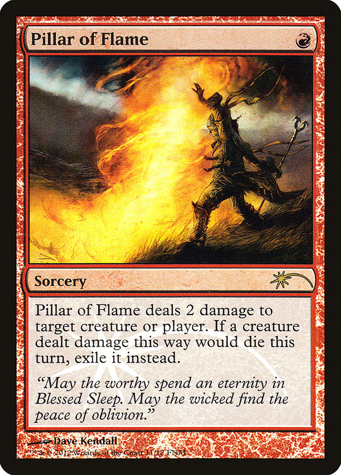 Pillar of Flame [Friday Night Magic 2012] | The CG Realm