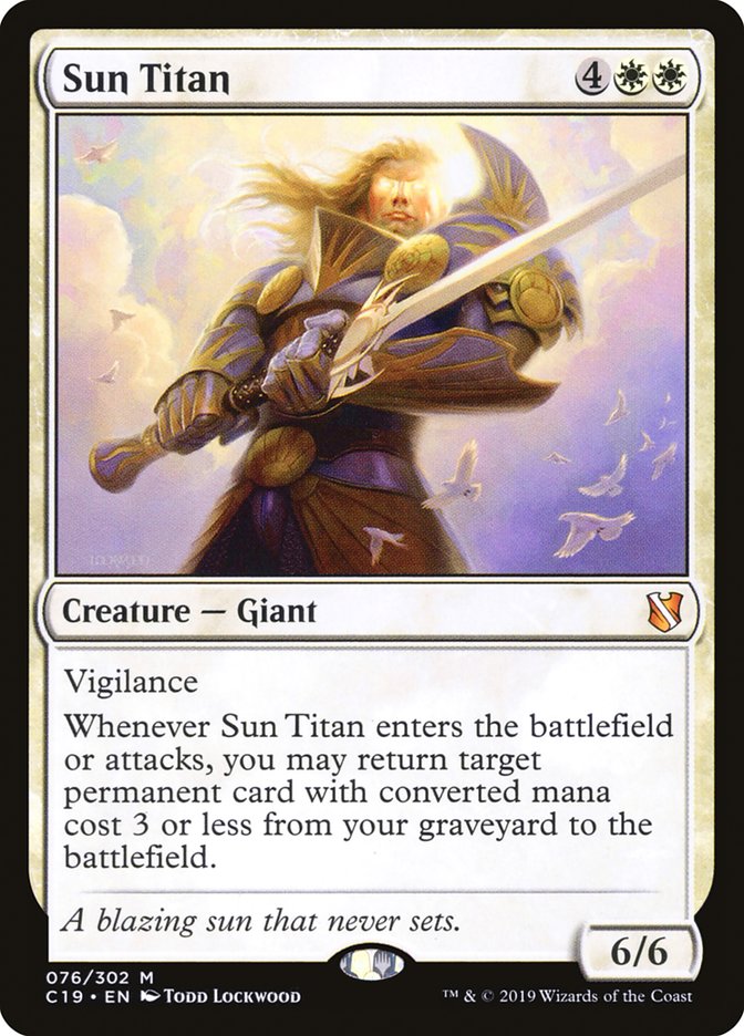 Sun Titan [Commander 2019] | The CG Realm