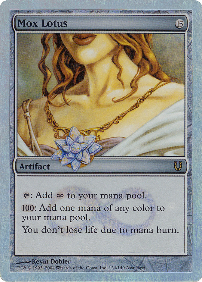 Mox Lotus (Alternate Foil) [Unhinged] | The CG Realm