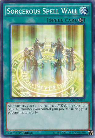Sorcerous Spell Wall [YS14-EN021] Common | The CG Realm