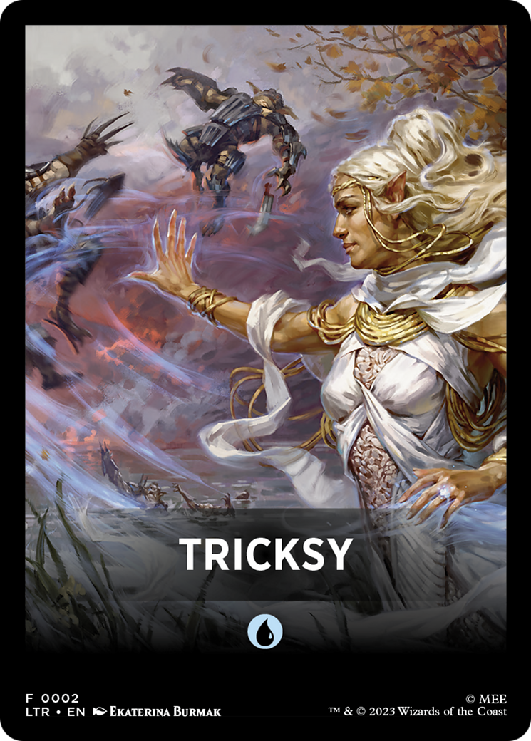Tricksy Theme Card [The Lord of the Rings: Tales of Middle-Earth Tokens] | The CG Realm