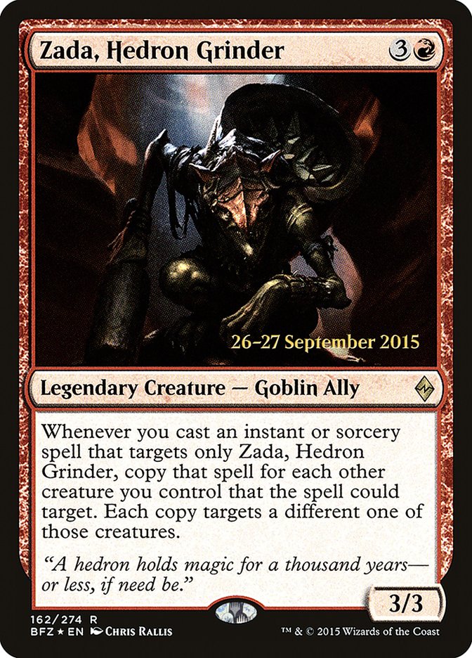 Zada, Hedron Grinder [Battle for Zendikar Prerelease Promos] | The CG Realm