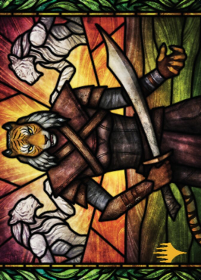 Zar Ojanen, Scion of Efrava Art Card (Gold-Stamped Signature) [Dominaria United Art Series] | The CG Realm