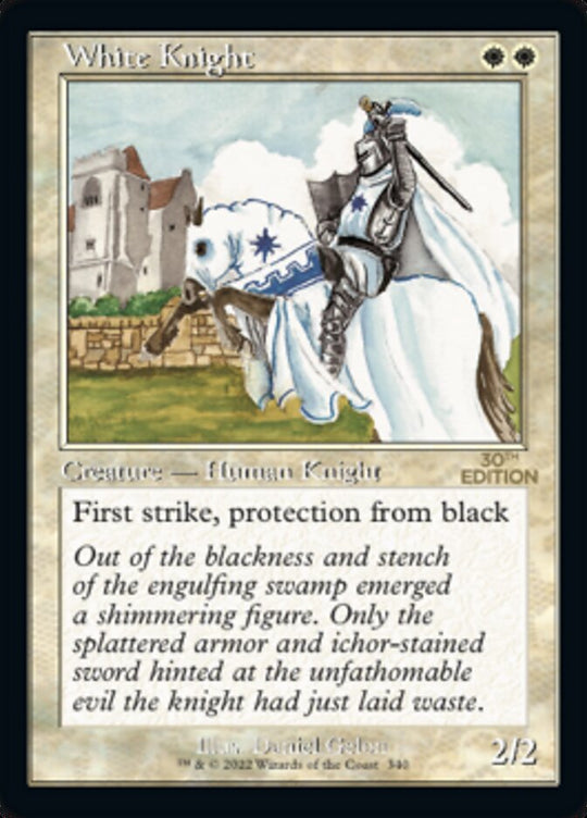 White Knight (Retro Frame) (30A-340) - 30th Anniversary Edition